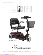 Planet Mobility GB-106 P3 Cruiser Owner's Manual