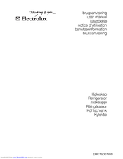 Electrolux ERC19001W8 User Manual