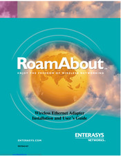 Enterasys RoamAbout Installation And User Manual