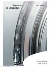 Electrolux EWN14580W User Manual