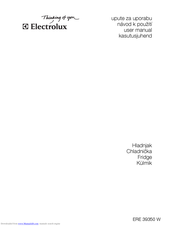Electrolux ERE 39350 W User Manual
