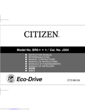 Citizen BR0 Series Instruction Manual
