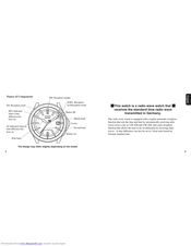 Citizen H460 Instruction Manual