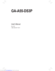 GIGABYTE GA-A55-DS3P User Manual