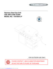 GLEN CANYON 720-0026-LP Use And Care Manual