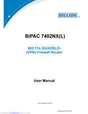 Billion BiPAC 7402NX User Manual