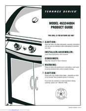 Char-Broil Terrace 463244004 Product Manual