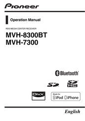 PIONEER MVH-7300 Operation Manual
