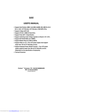 GIGABYTE GA-5AX User Manual