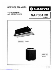 Sanyo SAP361RC Service Manual