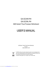 GIGABYTE GA-3CCWL-RH User Manual