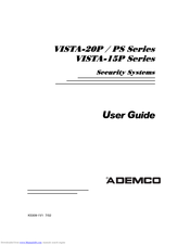 ADEMCO Vista-15P SeriesVista-20P Series User Manual