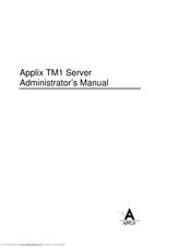APPLIX TM1 Administrator's Manual