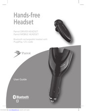 Parrot DRIVER HEADSET User Manual