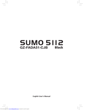 GIGABYTE Sumo 5112 GZ-FADA51-CJB User Manual