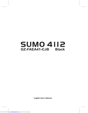 GIGABYTE SUMO 4112 User Manual