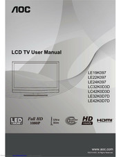 AOC Prava LC32K0D3D User Manual