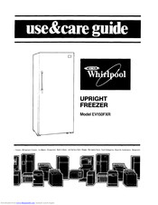Whirlpool EV150FXR User Manual