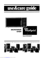 Whirlpool MW3500XP User Manual