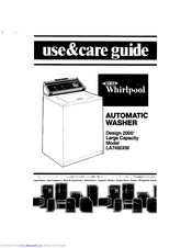 Whirlpool Design 2000 LA7460XM User Manual