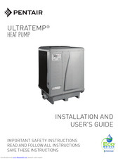 Pentair ULTRATEMP Installation And User Manual