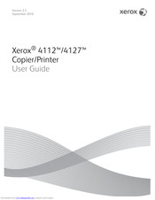 Xerox Legacy 4112 User Manual