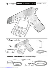 Polycom CX3000 Manuals | ManualsLib