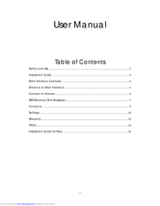 ALCATEL One Touch X070S User Manual