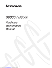 Lenovo B8000 Hardware Maintenance Manual