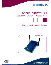 THOMSON SpeedTouch 180 Setup And User Manual
