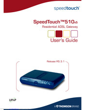 THOMSON SpeedTouch 510v5 User Manual