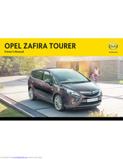 Opel ZAFIRA TOURER Owner's Manual