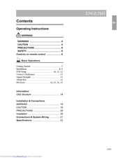 ALPINE TUE-T150DV Owner's Manual