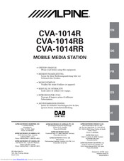 ALPINE CVA-1014RR Owner's Manual
