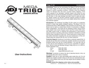 ADJ Mega Tri 60 User Instructions