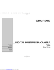 GRUNDIG PICCA DMC 5100 User Manual