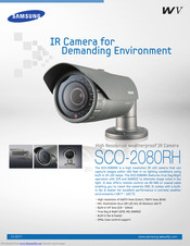 Samsung SCO-2080RH Specifications