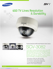 Samsung SCV-3082 Specifications