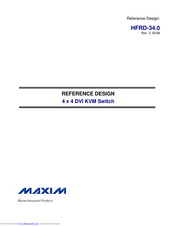Maxim HFRD-34.0 Reference Manual