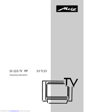 Metz 30TL55 Operating Instructions Manual