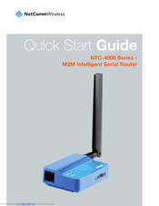 Netcomm NTC-4000 series Quick Start Manual