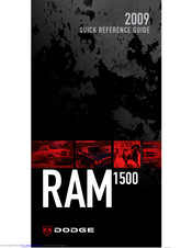 RAM truck 2009 Quick Reference Manual