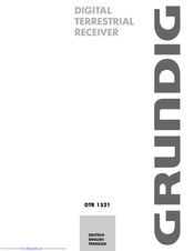 GRUNDIG DTR 1522 User Manual