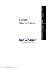 Rioworks TDRCA User Manual