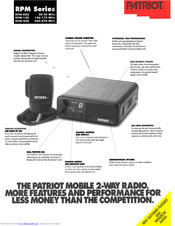 PATRIOT RPM-150 Specifications