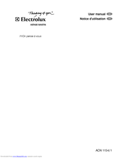 Electrolux 1 User Manual