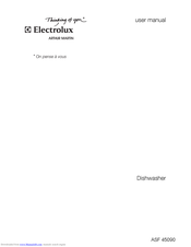 Electrolux ASF45090 User Manual