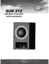BLUE SKY SUB 212 Owner's Manual