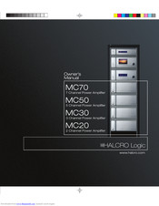 Halcro MC30 Owner's Manual