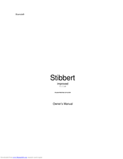 BLUENOTE STIBBERT Owner's Manual